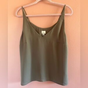 A New Day Beige/Tan Matte Essential Cami Top
